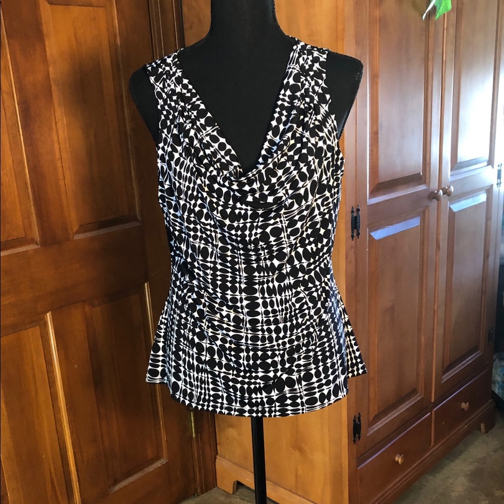 Black&White Top Calvin Klein